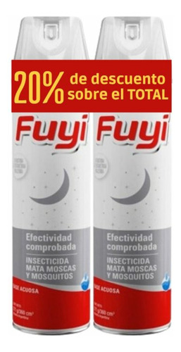 Insecticida Fuyi Pack X 2 Unidades De 271g