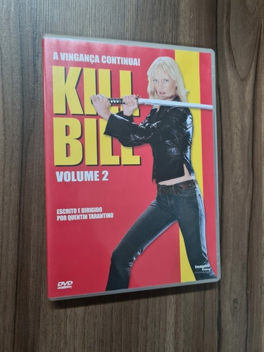 Dvd Usado Original - Kill Bill Volume 2 - Quentin Tarantino (Usado)