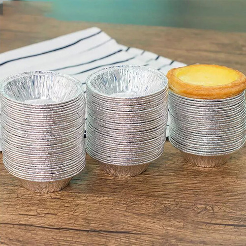 Molde De Aluminio Desechable Para Pasteles Muffin Fresh, 100