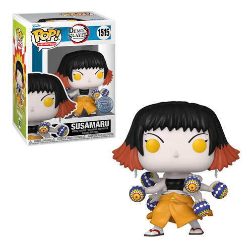 Boneco Funko Pop! Demon Slayer - Susamaru With Temari Balls