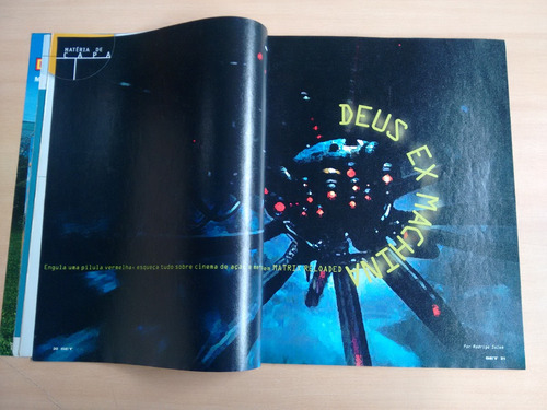 Revista Set 191 Matrix Kung Fu Cinema X Men Ano 2003 1755 (Usado)
