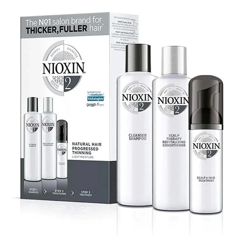 Kit Nioxin 2 Cabello Natural Con Perdida Avanzada