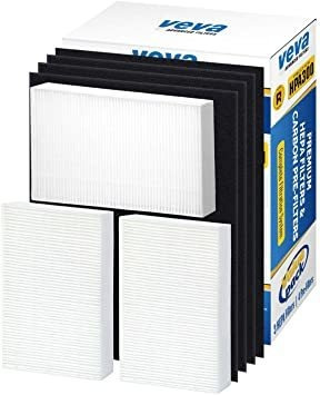 Veva Premium Hepa Filtro De Repuesto 3 Pack Que Incluye 4 Pr