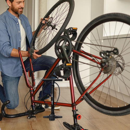 Bomba De Bicicleta Bomba De Neumáticos De Bicicleta Con Manó