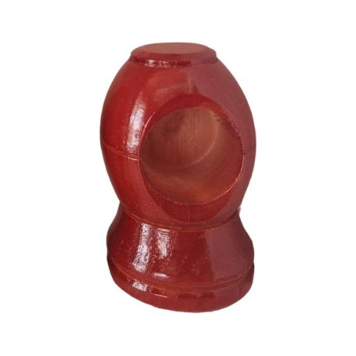 Soporte Bolillero Sencillo Para Cortina En Madera X 1 Und