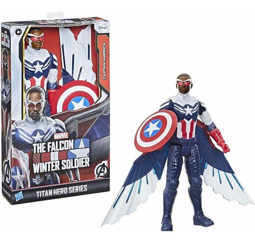 Muñeco Falcon Capitan America Soldado Del Invierno Avengers