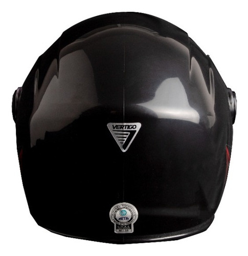 Casco Moto Vertigo V32 Line Negro