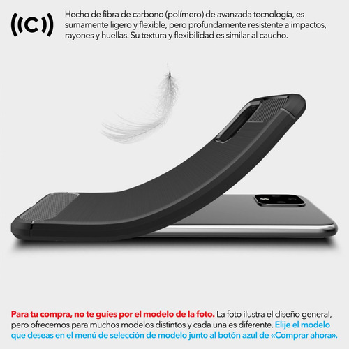 Imagen 8 de 8 de Protector Premium Google Pixel 4 / 4xl / 3a / 3a Xl / 3 / 3xl / 2 / 2xl / 1 / 1xl Case Funda Jelly 5 Carbono Xl