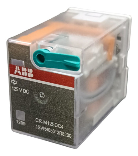 Relay Relé Encapsulado Abb 125 Vdc, 14 Pines, 6 A 250v 