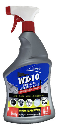 Limpiador Desengrasante Wx-10 1lts Merclin H Y T 