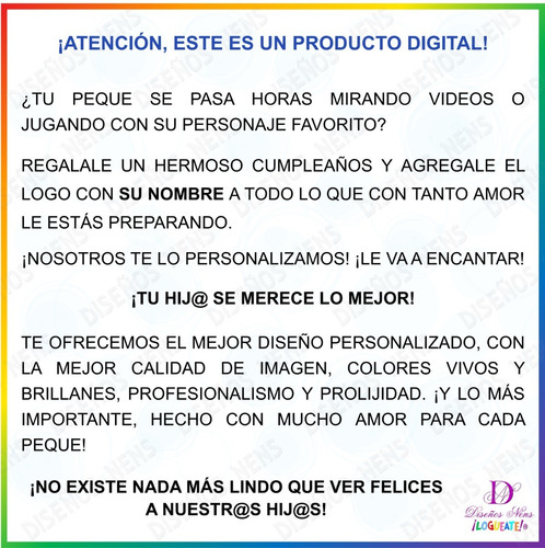 Paw Patrol Logo Personalizado Digital Patrulla