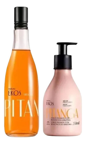 Kit Perfume Ekos Pitanga 75ml + Hidratante Corporal 250ml