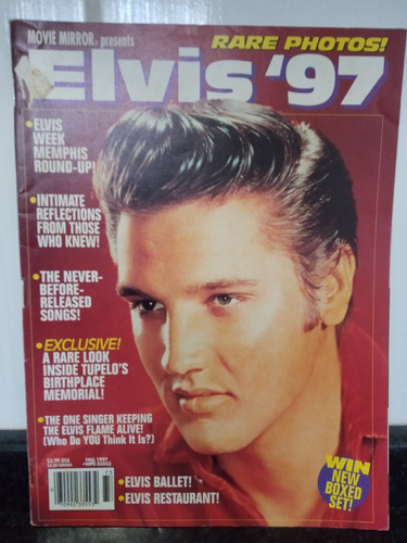 Revista Importada Elvis Presley '97 Rare Photos Rjhm
