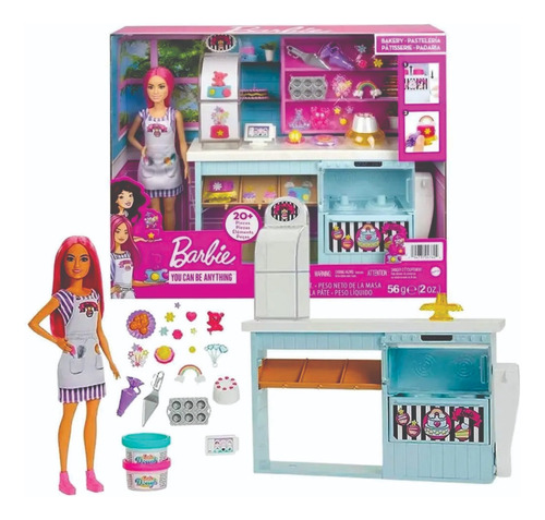 Boneca Barbie I Can Be - Conjunto De Confeitaria - Mattel