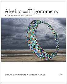 Bundle Algebra And Trigonometry With Analytic Geometry, 13th