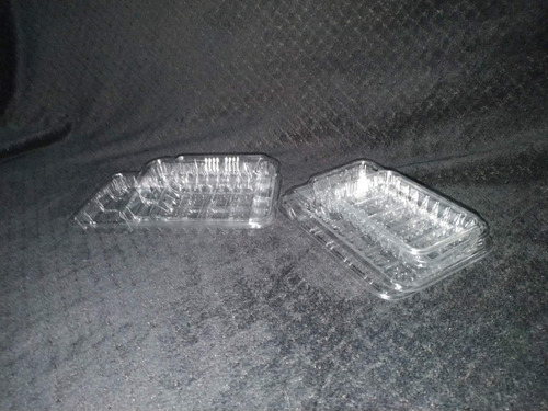 Imagen 4 de 6 de Bandejas Plásticas Para Servir O Envolver Alimentos.