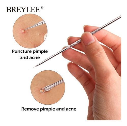 Imagem 5 de 10 de Ferramenta Extratora De Acne E Cravos