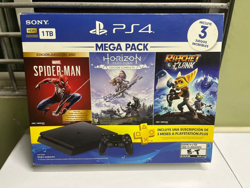 Ps4 1t Mega Pack (sin Spiderman Ps4)