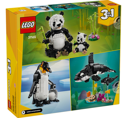 Lego Creator 31165 Fauna Salvaje: Familia De Pandas