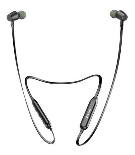 Fone De Ouvido Bluetooth Sport Earphones L-1 Million / Ax Cor Preto