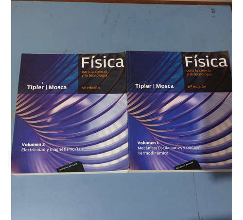 Libro Fisica 2 Tomos Tipler Mosca 6° Edición 