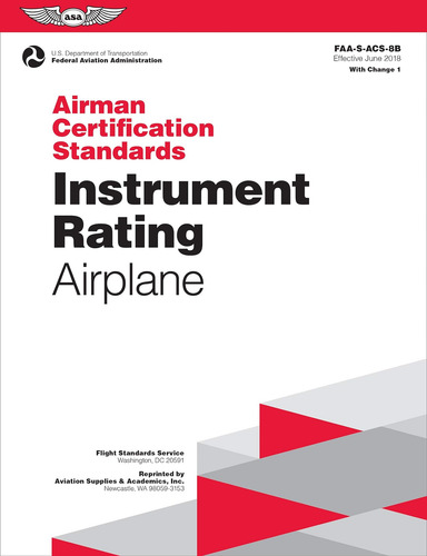 Libro: Airman Certification Standards: Instrument Rating - A
