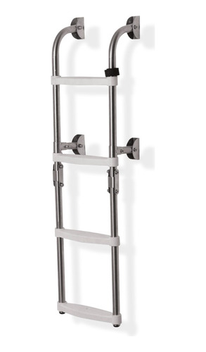 Escalera Plegable Náutica 4 Escalones Acero Inox Lancha 