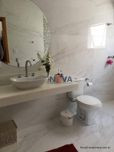 Imagem 26 de 30 de Casa Com 4 Dormitórios À Venda, 340 M² Por R$ 1.950.000,00 - Beverly Hills - Jandira/sp - Ca1789