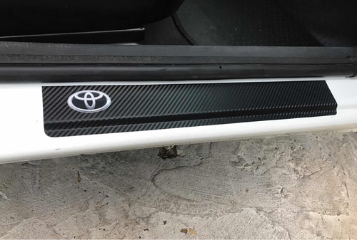 Imagen 4 de 5 de Cubre Zocalos Autoadhesivos P/ Toyota Hilux Envio Gratis