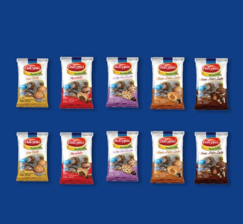 Mix Madalenas Dulcypas - Caja X 10 Paquetes Surtidos