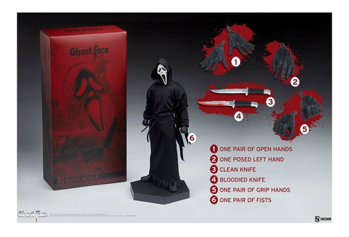Ghostface Scream Sixth Scale Sideshow
