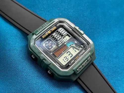 Citizen Windsurf D060 Wind Jack Caixa Plástica Raríssimo