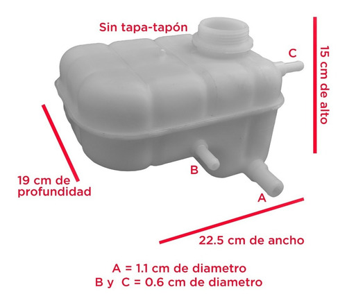 Deposito Anticongelante Gm Optra 2006 2010 2.0l