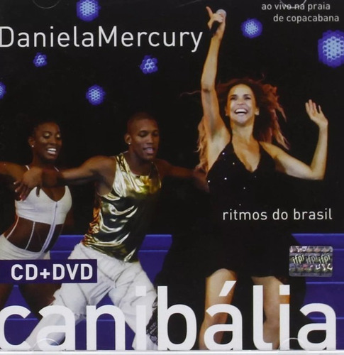 Daniela Mercury Canibalia Ao Vivo Ritmos Do Brasil Cd+dvd  