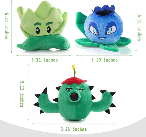Plantas Vs. Peluche De Zombis De Pvz For Niños