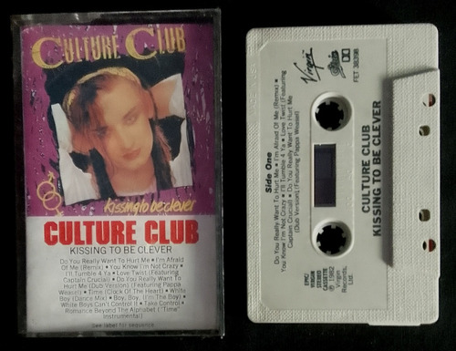Culture Club- Kissing To Be Clever- Casette- Importado Usa