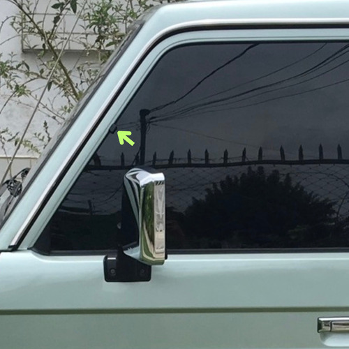 Retenedor Goma Corredera Vidrio Toyota Machito Original
