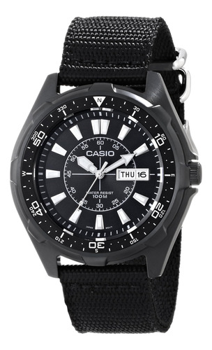 Reloj Clásico De Acero Inoxidable Casio Amw110-1av Para Homb