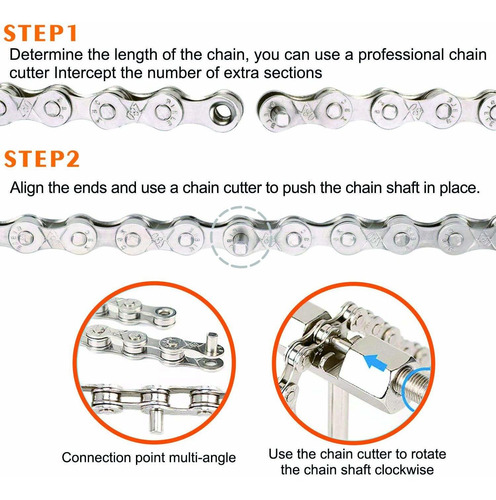 Kit De Cadena De Bicicleta, Kit De Reparación Mecánico De Bi