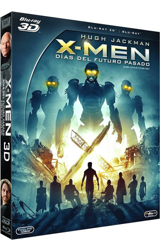 X-men Dias Del Futuro Pasado En Disco Bluray 3d Full H D 