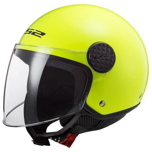 Casco Ls2 Semi Integral Sphere Lux Yellow 