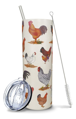 Pechos De Pollo Tumbler, Regalos De Pollo  B0b1dld8dv_180424