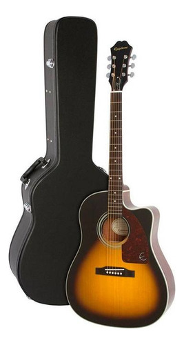 Guitarra Electroacústica EpiPhone J-15 Ec Deluxe + Case