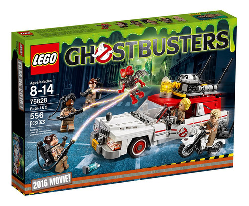 Kit De Construcción Lego Ghostbusters Ecto-1 Y 2 75828 (556