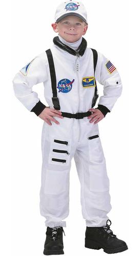 Disfraz Talla 4 6 Para Niño Astronauta Blanco Halloween