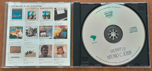 Cd Brazilian Tropical Orchestra Best Of Antonio Carlos Jobim (Usado)