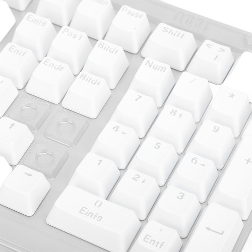 Teclado Alemão De 108 Teclas, Teclas, Teclas Minimalistas, M