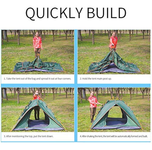 Carpa Automática Impermeable Y Protección Solar 200x150cm
