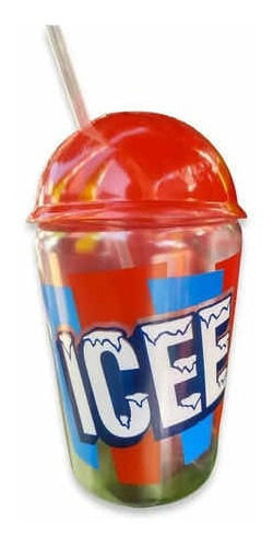 Vaso Bebida Icee Dulcero, Icee Chela 1500 Ml Pack 10 Pzas