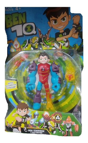 Muñeco Ben 10 Articulado Cuatro Brazos Mezcla Heroes X1